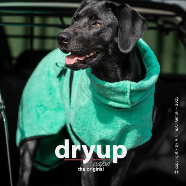 „Dryup Cape“ Trockencape - Hundebademantel mint